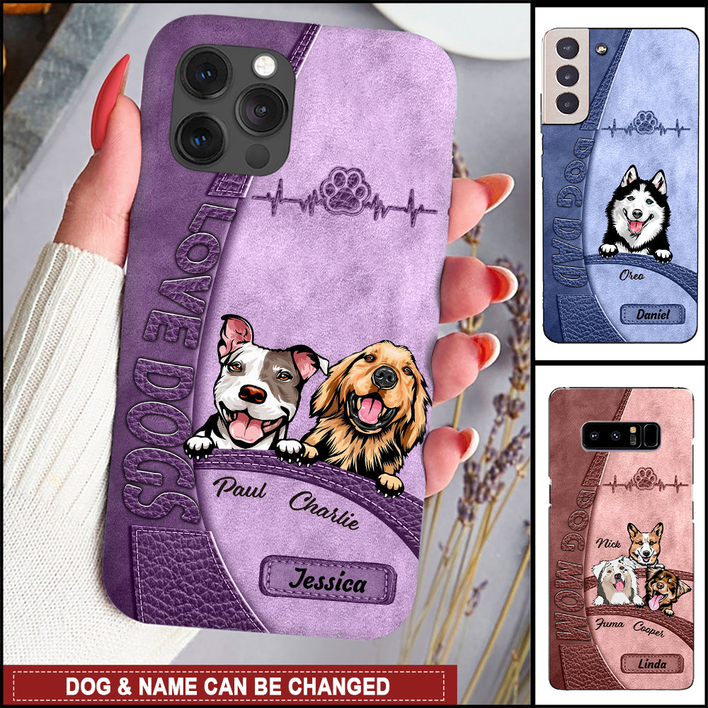 Life Is Better With Dogs - Dog Personalized Custom Phone Case Gifts For Pet Owners, Dog Lovers