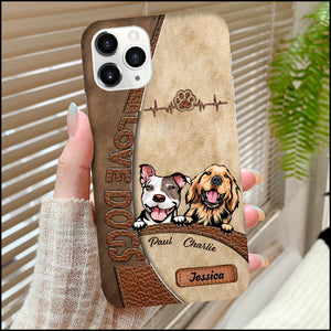 Life Is Better With Dogs - Dog Personalized Custom Phone Case Gifts For Pet Owners, Dog Lovers