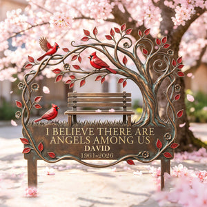 Memorial Stake Cardinal Remembrance Gift - Personalized Garden Stake