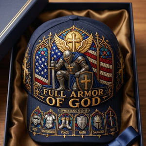 Armor Of God Classic Cap - Personalized Gifts For Christians