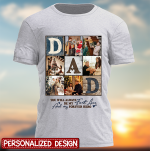 Dad Photo Collage Shirt, Personalized Gifts For Dad, Best Father's Day Gifts 2024, Fathers Day Photo Gifts