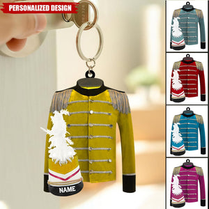 2025 New Release Personalized Marching Band Uniform Keychain-Gifts For Marching Band
