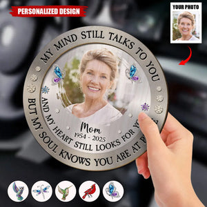 My Mind Still Talks To You-Personalized Car Visor Clip