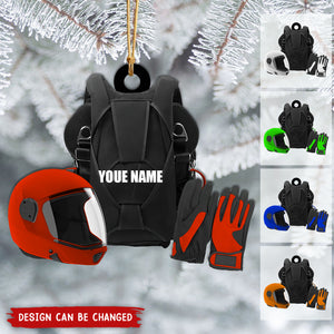 Custom Personalized Skydiving Acrylic Ornament, Gift For Skydiving Lovers