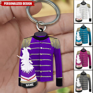 2025 New Release Personalized Marching Band Uniform Keychain-Gifts For Marching Band