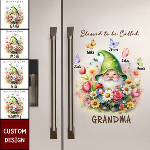 Happiness Is Being Called Grandma - Personalized Decal - Mother's Day Gift