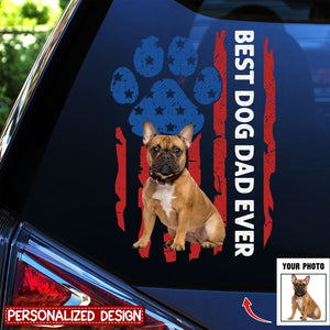 Best Dog Dad/Mom Ever - Personalized Decal - Gift for Pet Lovers