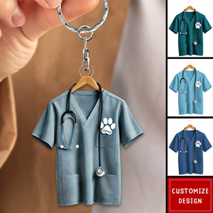 Personalized Veterinarian Keychain-Gift For Veterinarians-2024 New Release