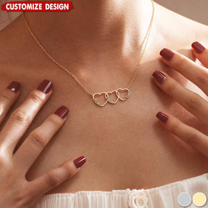 Personalized Heart Name Necklace