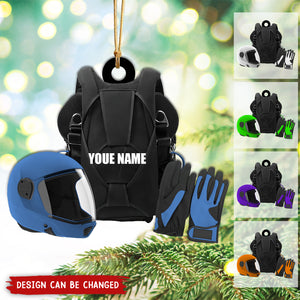 Custom Personalized Skydiving Acrylic Ornament, Gift For Skydiving Lovers