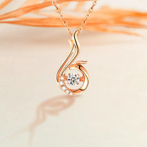 Tough As F*ck Phoenix Dancing Necklace