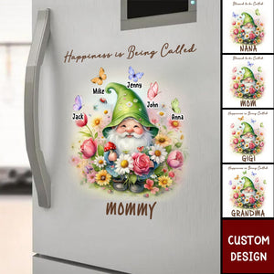 Happiness Is Being Called Grandma - Personalized Decal - Mother's Day Gift
