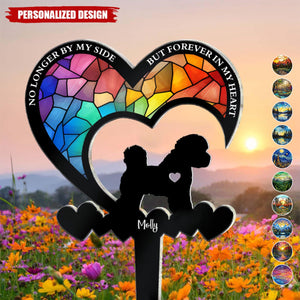 You Were My Favorite Hello & My Hardest Goodbye Dog Loss-Personalized Garden Stake