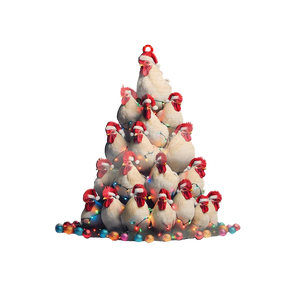 2024 New Release - Chicken Christmas Tree Ornament