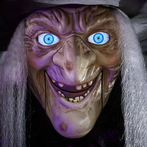 Halloween Props Garden Flying Witch