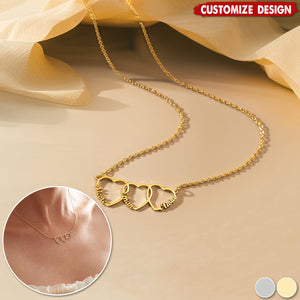 Personalized Heart Name Necklace
