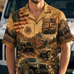 85th Anniversary Off-Road Hawaiian Shirt - Personalized Gift For Off-Road Lovers