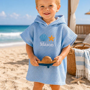 Personalized Kid Beach Towel - Gift For Kids