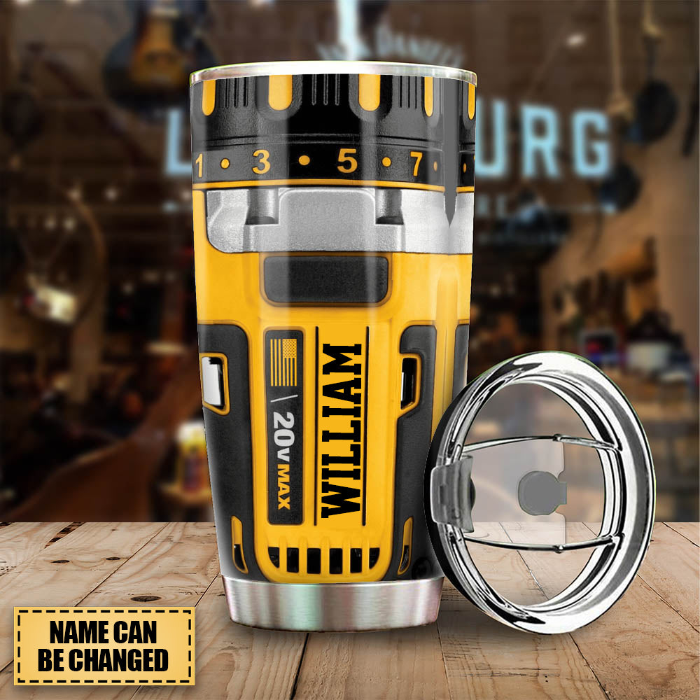 Power Tool Personalized Tumbler