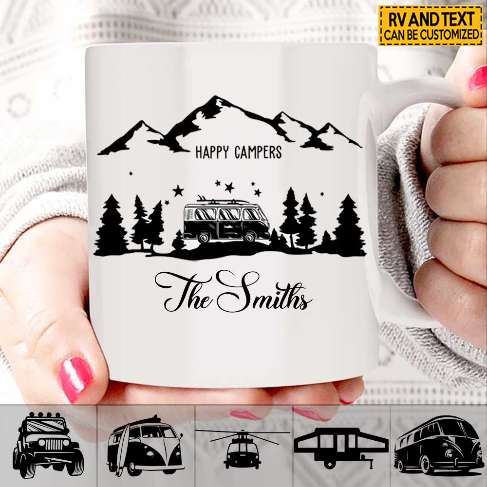 Happy Campers - Personalized Mug