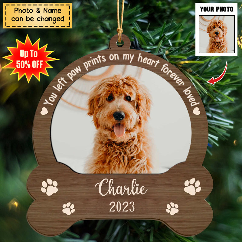 Always Loved, Never Forgotten, Forever Missed - Personalized Memorial Wooden Ornament