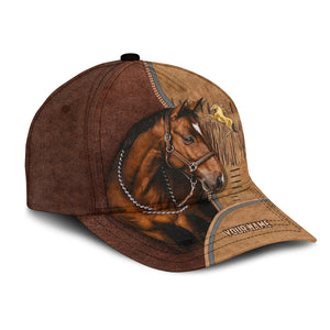 Personalized Name Horse Classic Cap - v2