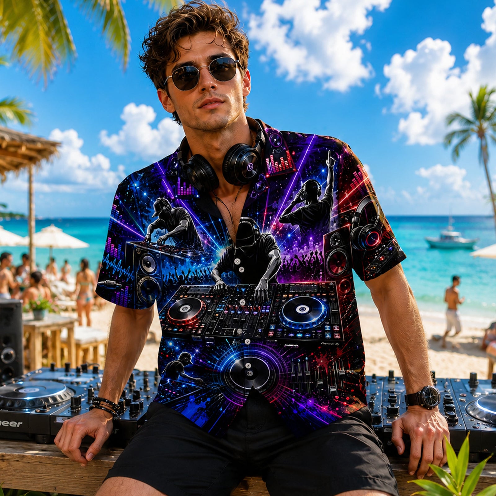 Concert Summer Hawaiian Shirt Personalized Music Lover Gifts