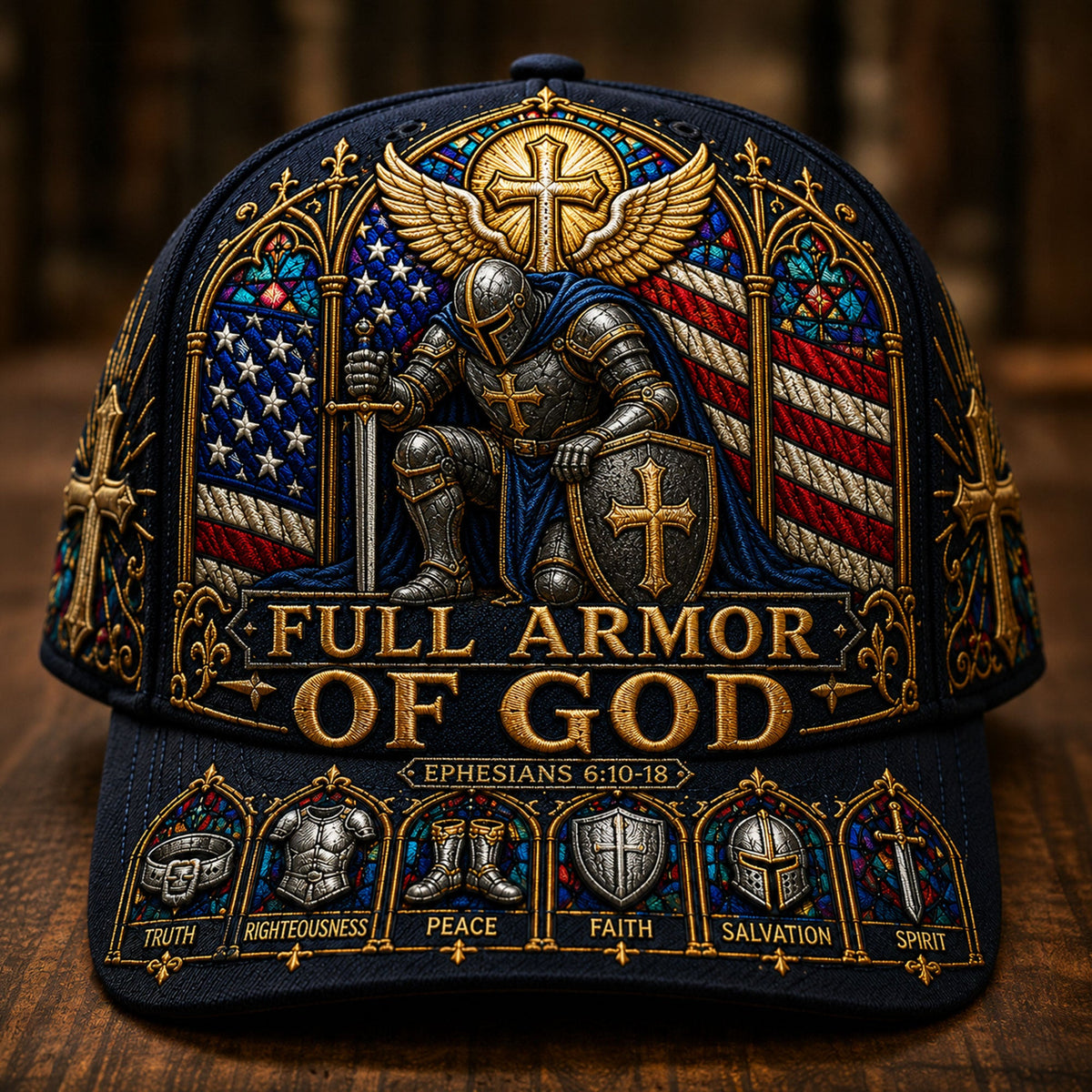 Armor Of God Classic Cap - Personalized Gifts For Christians
