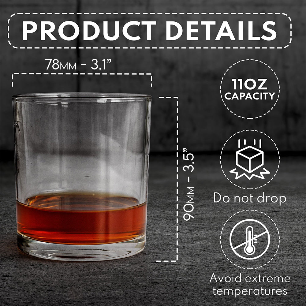 Awesome Drummer - Personalized Drummer Whiskey Glass