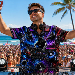 Concert Summer Hawaiian Shirt Personalized Music Lover Gifts
