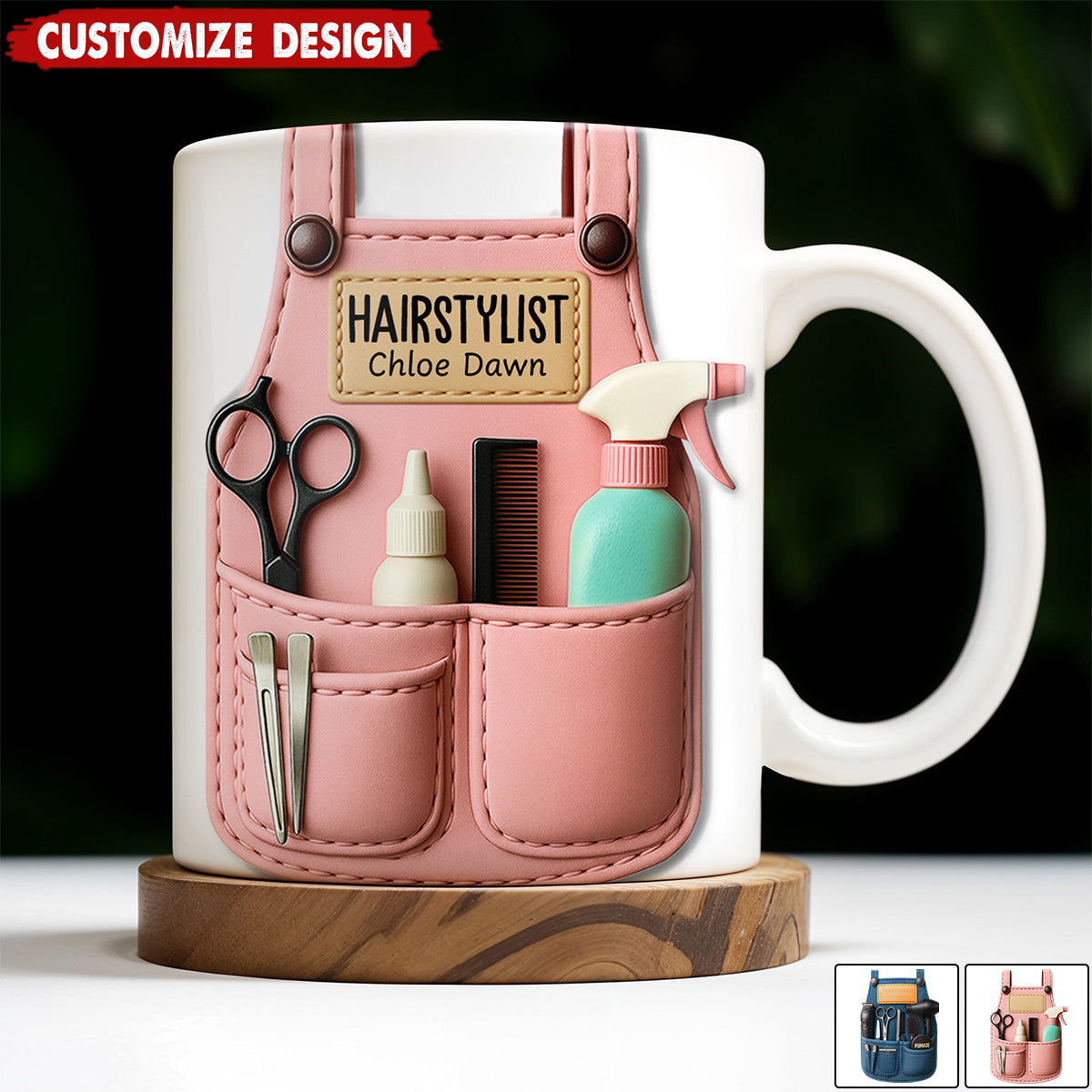 Personalized Stylish Hairdressers Coffee Mug - Gift For Hairstylists