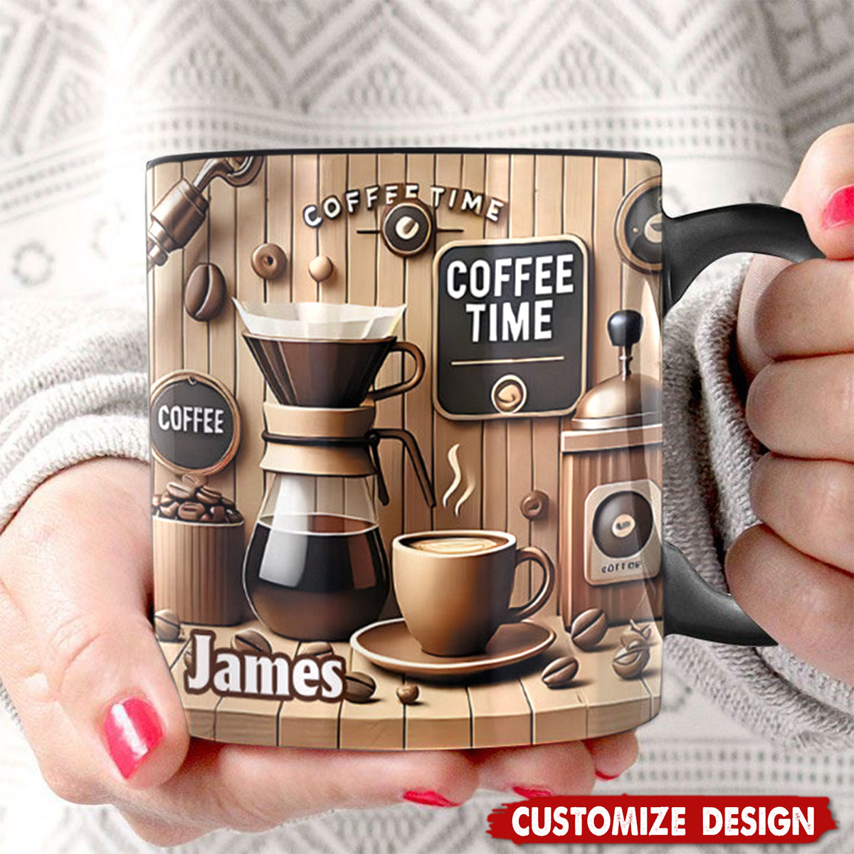 Coffee Time - Personalized Coffee Mug