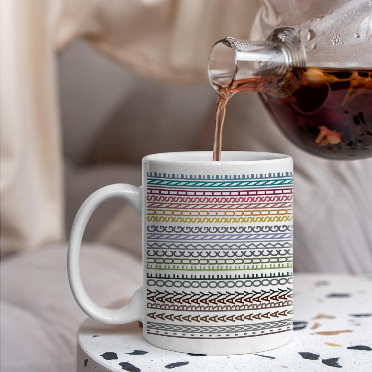 Too Bright For Your Bullsh*t - Coffee Mug