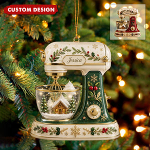 Personalized Stand Mixer Ornament-Baking Gift For Baker-New Release