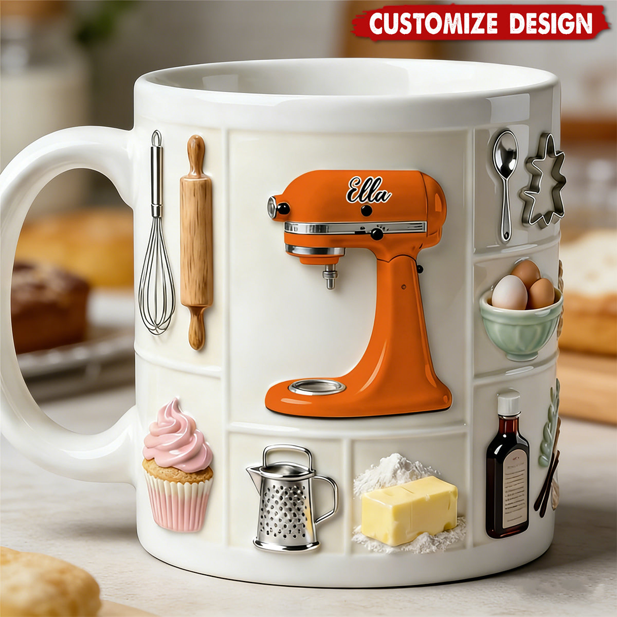 Sweet Baker Coffee Mug - Personalized Gifts For Baking Lovers