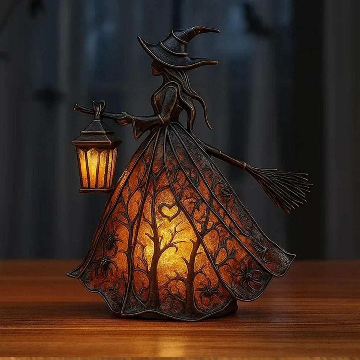 Halloween Witch Lamp - Halloween Gift For Your Loved One