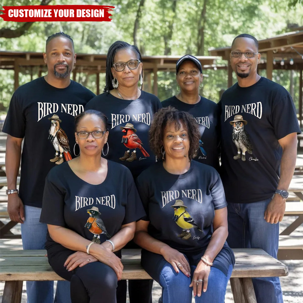 Bird Nerd Funny Bird Watcher Shirt, Twitcher Shirt, Gift for Bird Lover Personalized Shirt