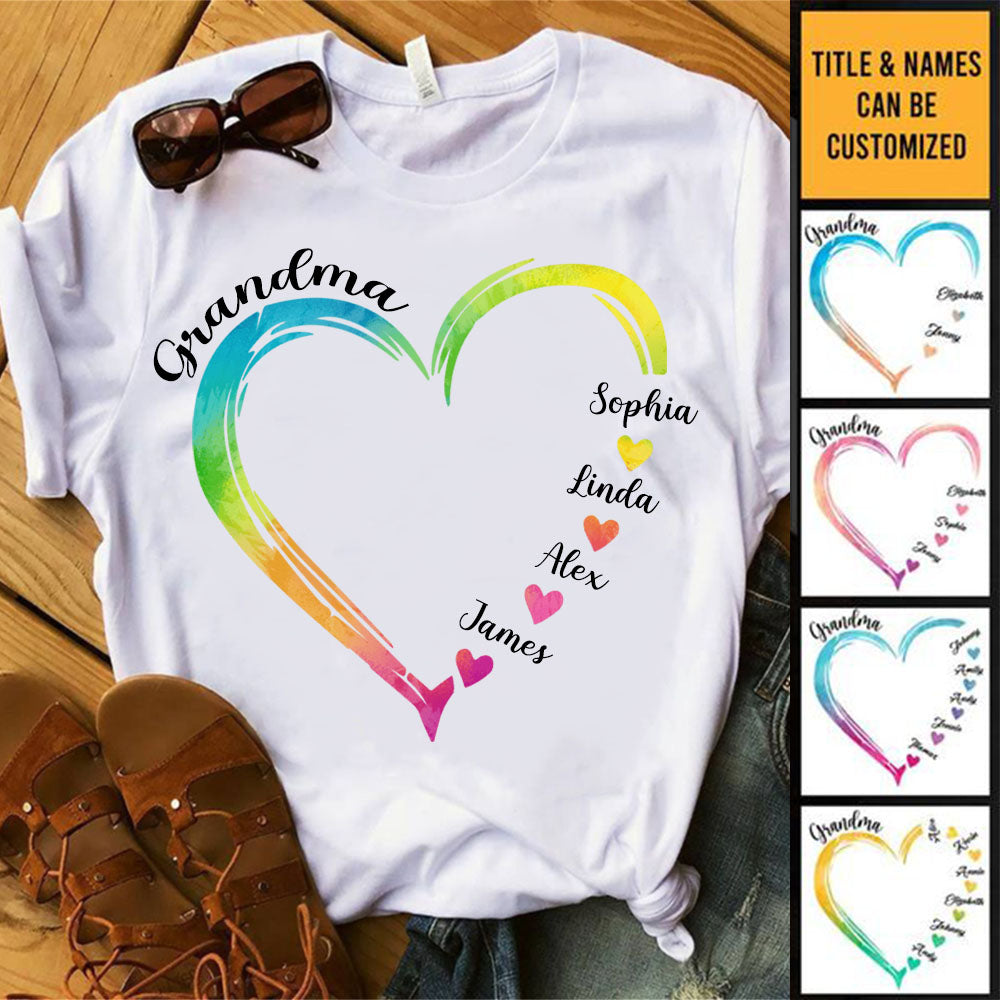 Becoming A Grandmother Is Wonderful - Family Personalized Custom Unisex T-shirt, - Birthday Gift For Mom, Grandma