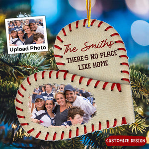 2024 New Release There's No Place Like Home - Personalized Christmas Acrylic Ornament