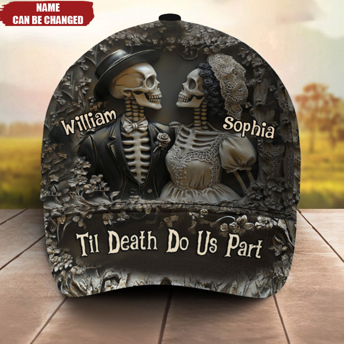 Til Death Do Us Part - Personalized Classic Cap