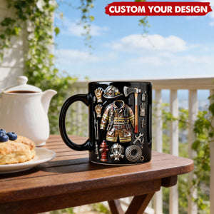 Proud Firefighter - Personalized Firefighter Mug
