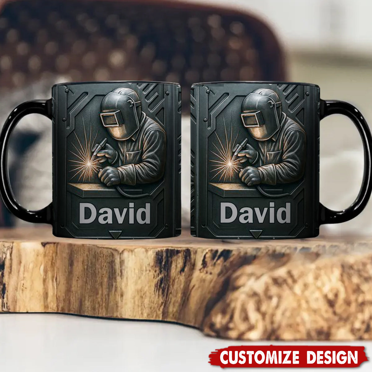 Cool Welder Men - Personalized Welder Coffee Mug
