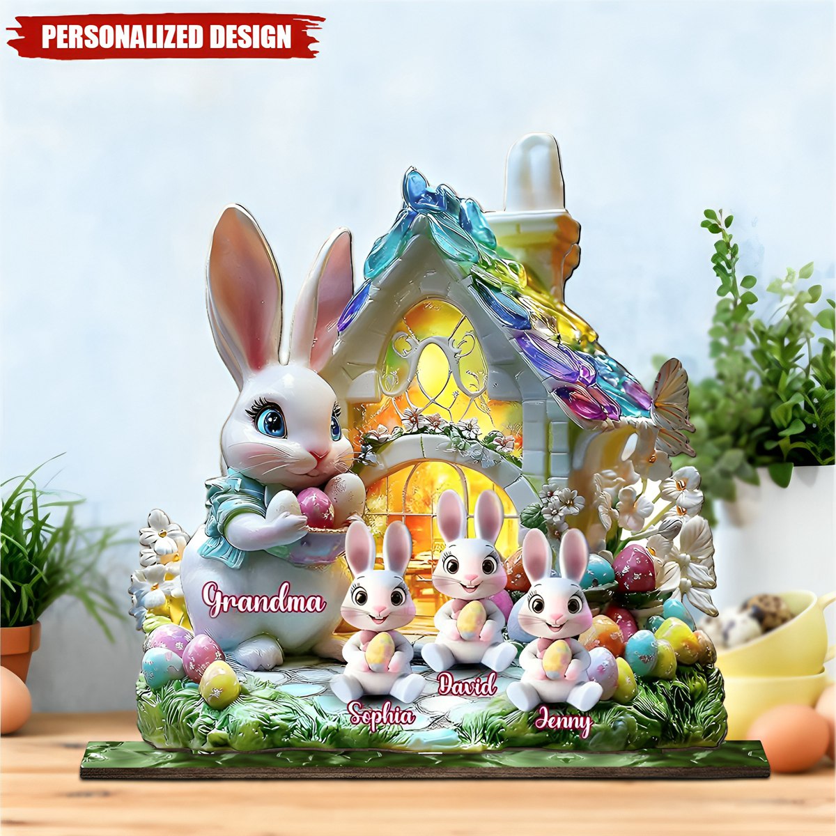 Grandma-Personalized Grandma Big Freestanding