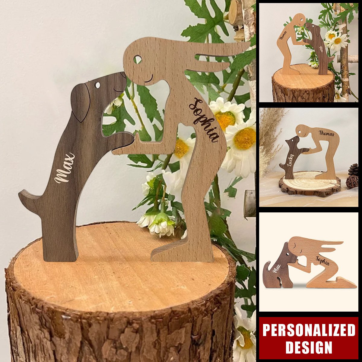 I Like Dogs,The Dog Is The God Of Frolic-Personalized Shaped Wooden Art Puzzle-Gift For Pet Owners, Pet Lovers