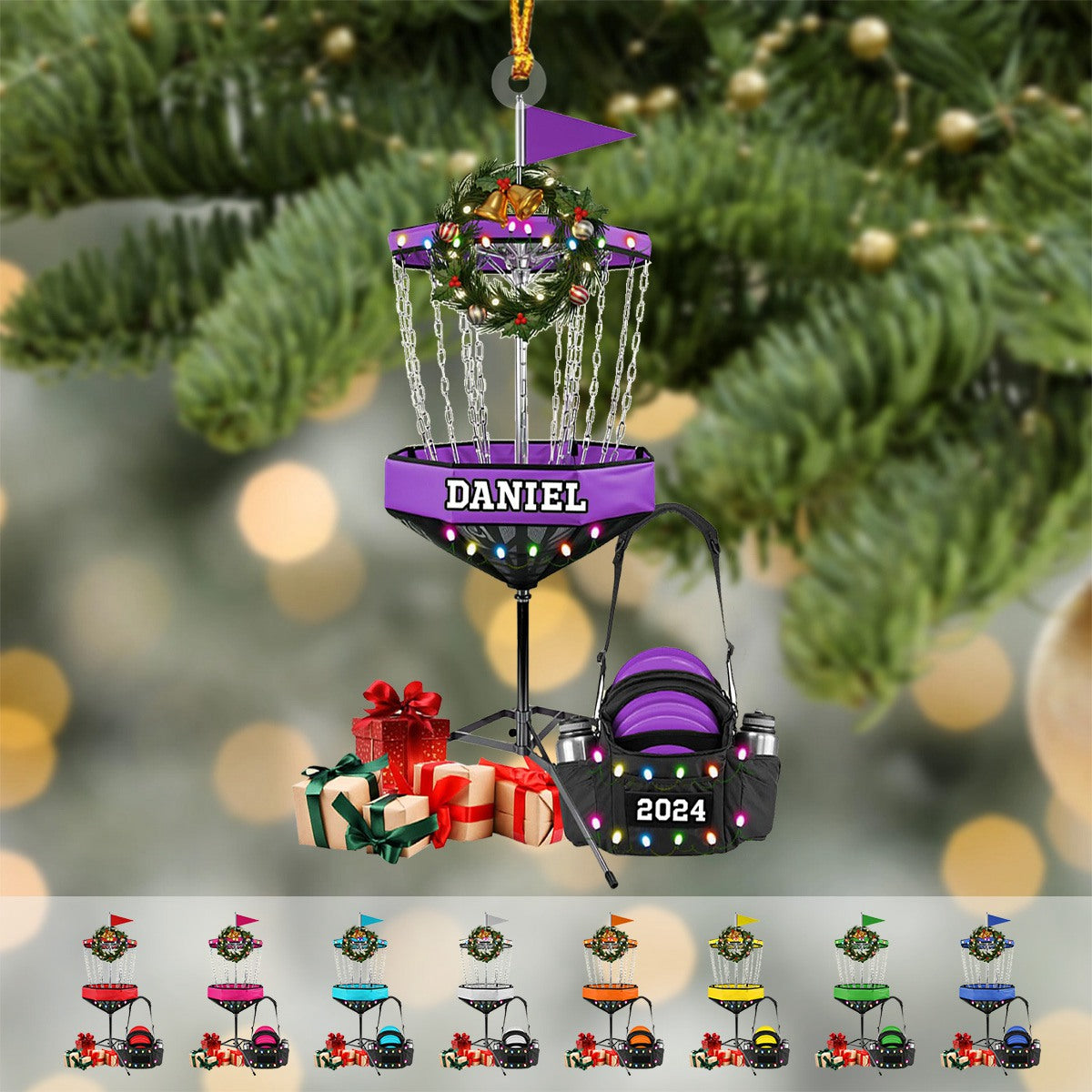 Personalized Golf Ornaments-Gifts For Golf Lover-2024 New Release