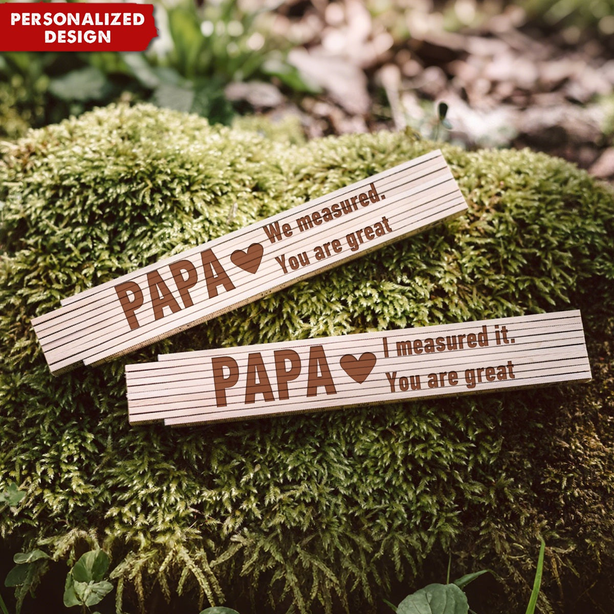 Personalized Folding Rule-Father's Day Gift