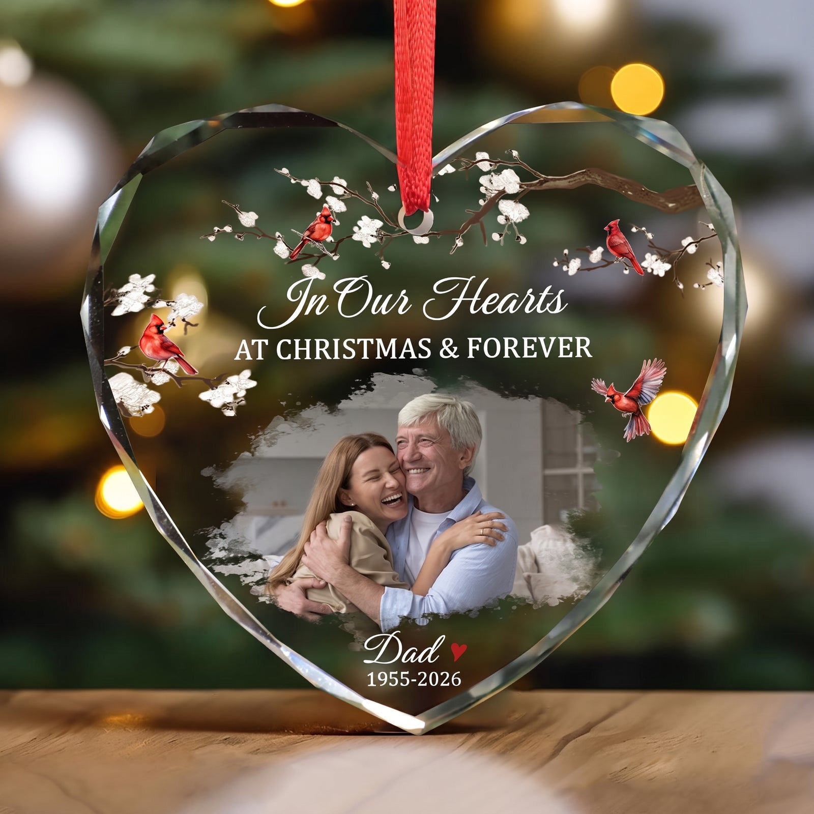 Custom Photo Memorial Ornament