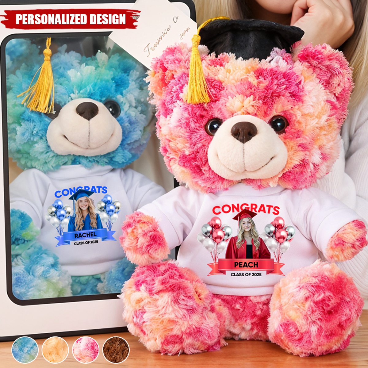 Class Of 2025 Congrats Graduate-Personalized Bear