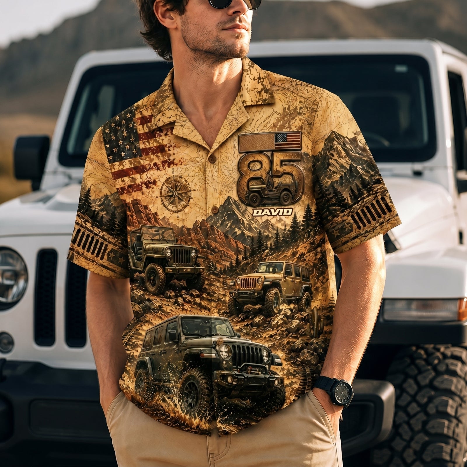 85th Anniversary Off-Road Hawaiian Shirt - Personalized Gift For Off-Road Lovers