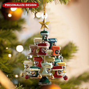 Personalized Bakery Machine Christmas Ornament